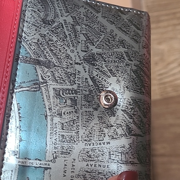 Fabulous Christian Louboutin multi color studs Paris Streets wallet giftable - Picture 14 of 15